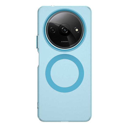 Husa MagSafe pentru Xiaomi Redmi A3x / A3, Techsuit, CandyCase, Albastra