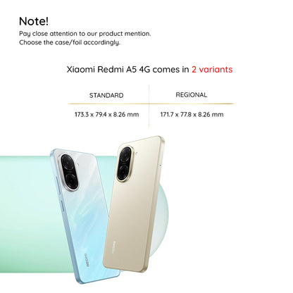 Husa MagSafe pentru Xiaomi Redmi A5 4G (Standard), Techsuit, Shockproof Clear, Fumurie