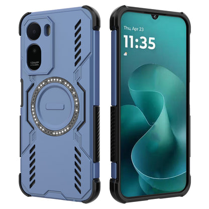 Husa MagSafe pentru Xiaomi Redmi A7 Pro 4G, Techsuit, ArmorMag, Albastra