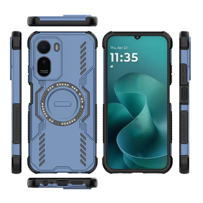 Husa MagSafe pentru Xiaomi Redmi A7 Pro 4G, Techsuit, ArmorMag, Albastra