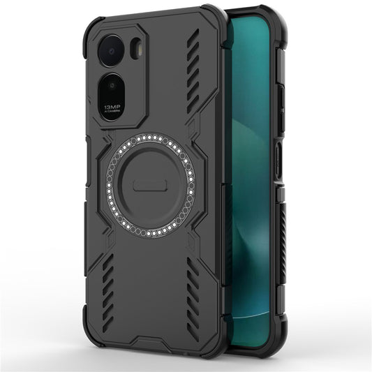 Husa MagSafe pentru Xiaomi Redmi A7 Pro 4G, Techsuit, ArmorMag, Neagra