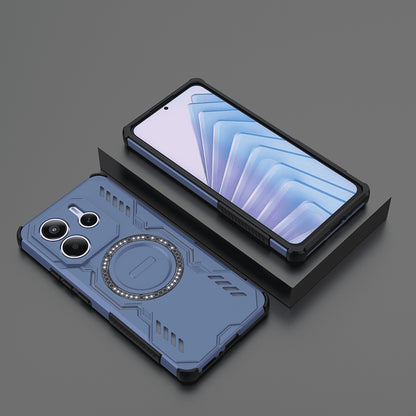 Husa MagSafe pentru Xiaomi Redmi Note 14 5G, Techsuit, ArmorMag, Albastra