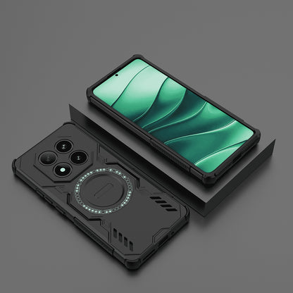 Husa MagSafe pentru Xiaomi Redmi Note 14 Pro 4G, Techsuit, ArmorMag, Neagra