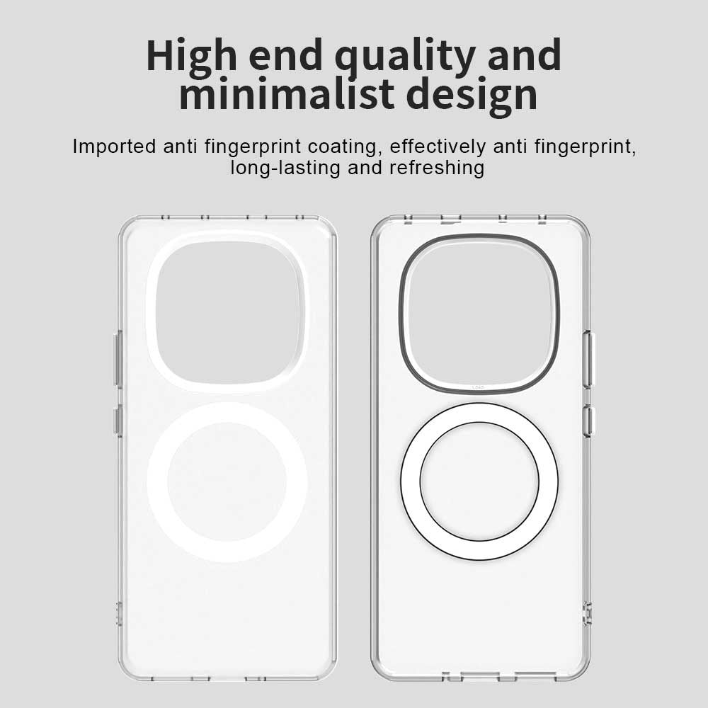 Husa MagSafe pentru Xiaomi Redmi Note 14 Pro 4G, Techsuit, CandyCase, Alba