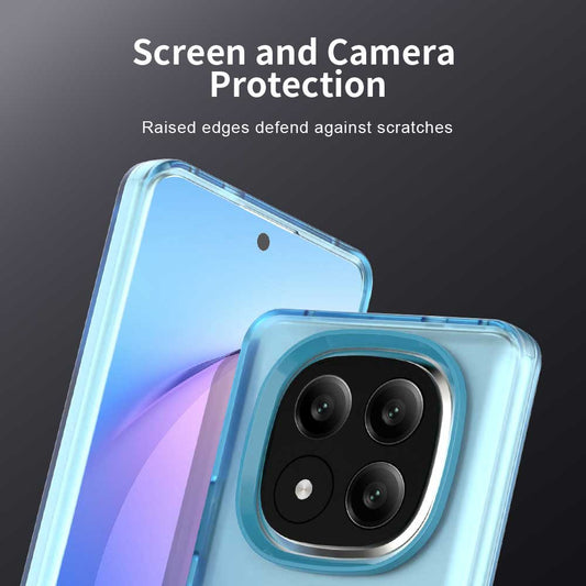 Husa MagSafe pentru Xiaomi Redmi Note 14 Pro+ 5G, Techsuit, CandyCase, Albastra