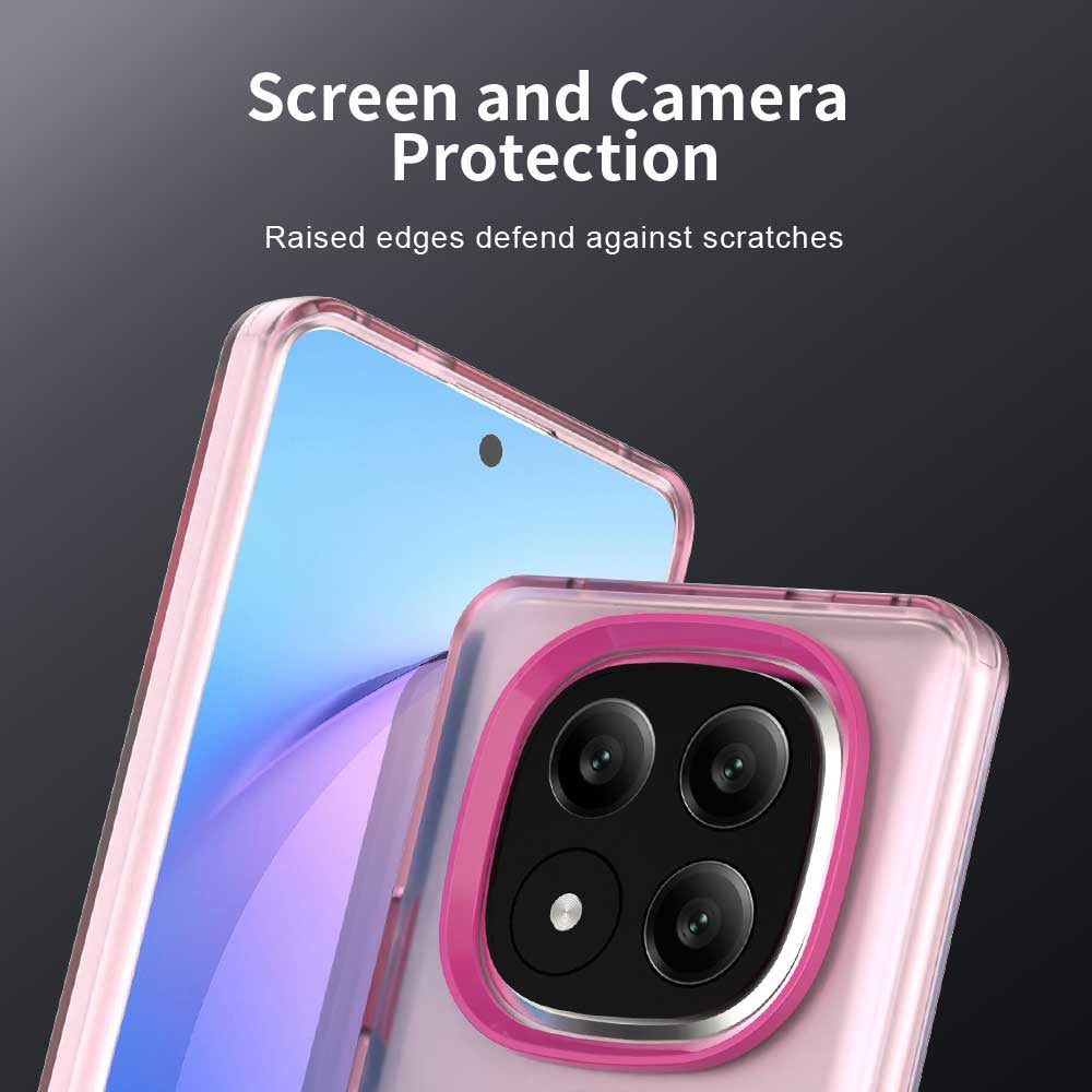 Husa MagSafe pentru Xiaomi Redmi Note 14 Pro+ 5G, Techsuit, CandyCase, Roz