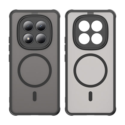 Husa MagSafe pentru Xiaomi Redmi Note 15 Pro 4G, Techsuit, HaloFrost II, Neagra