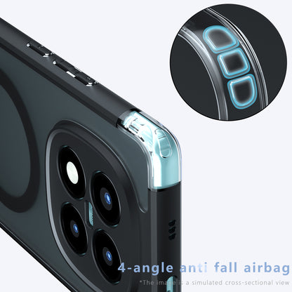 Husa MagSafe pentru Xiaomi Redmi Note 15 Pro 4G, Techsuit, PureFrost, Neagra Satinata