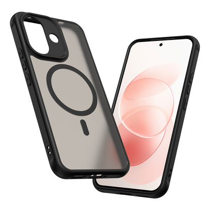 Husa MagSafe pentru Xiaomi Redmi Note 17 Pro, Techsuit, HaloFrost II, Neagra