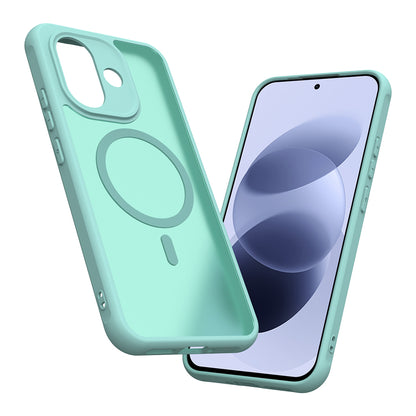 Husa MagSafe pentru Xiaomi Redmi Note 17 Pro, Techsuit, HaloFrost II, Verde Deschis