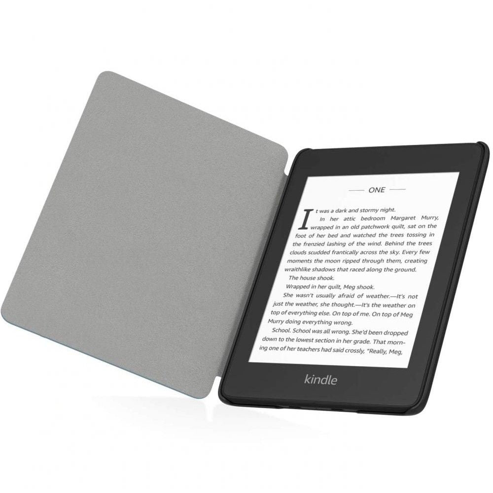 Husa pentru Amazon Kindle Paperwhite 5inch, Techsuit, SmartCover, Neagra