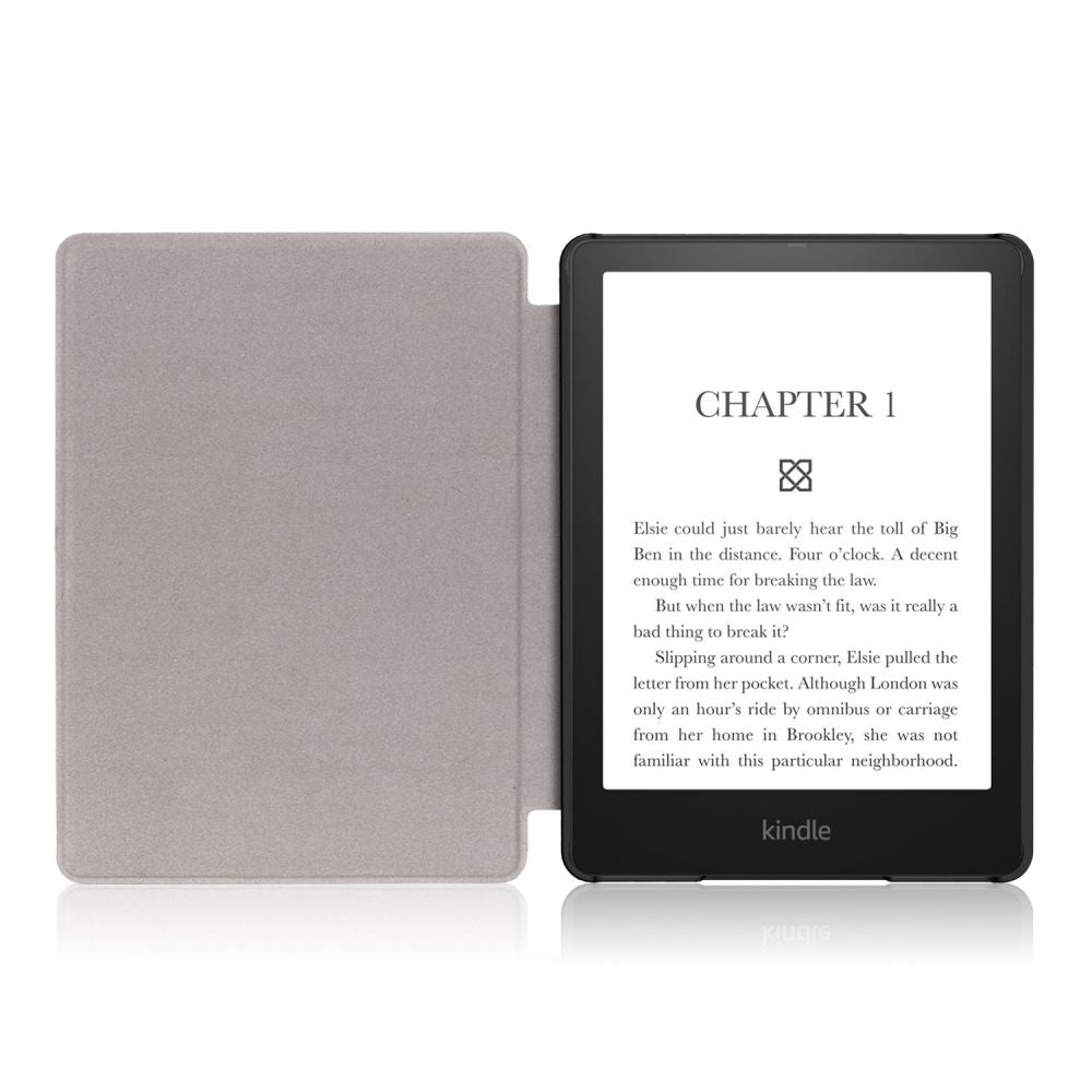 Husa pentru Amazon Kindle Paperwhite 5inch, Techsuit, SmartCover, Neagra