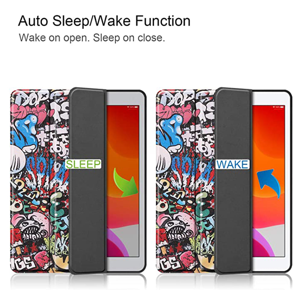 Husa pentru Apple iPad 10.2 (2021) / 10.2 (2020) / 10.2 (2019), Techsuit, FoldPro, Multicolor
