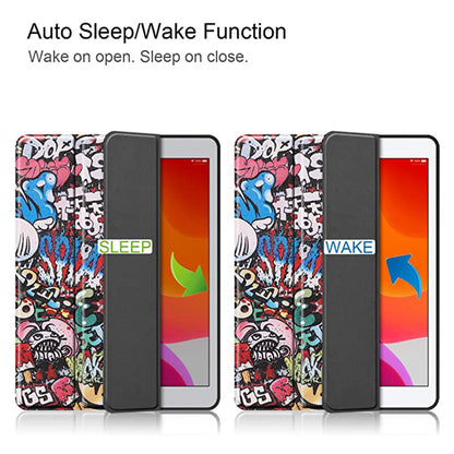 Husa pentru Apple iPad 10.2 (2021) / 10.2 (2020) / 10.2 (2019), Techsuit, FoldPro, Multicolor