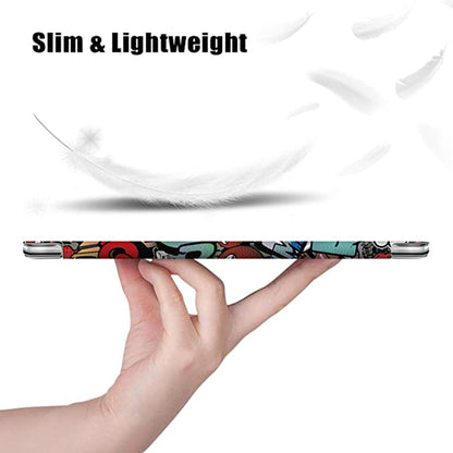 Husa pentru Apple iPad 10.2 (2021) / 10.2 (2020) / 10.2 (2019), Techsuit, FoldPro, Multicolor