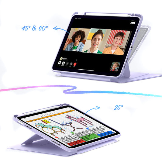 Husa pentru Apple iPad Air 13 (2025) / Air 13 (2024), ESR, Flip Hybrid, Violet