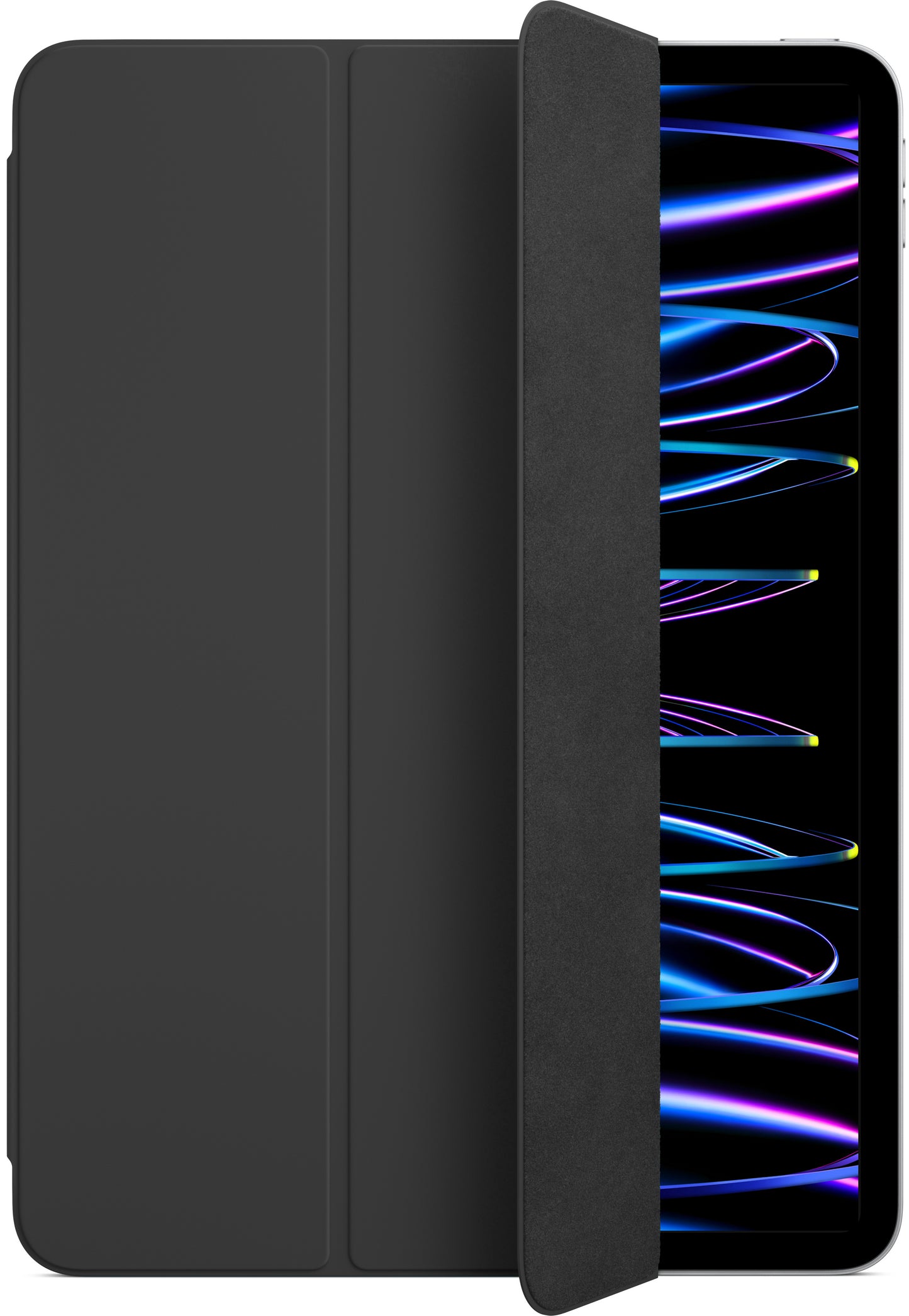 Husa pentru Apple iPad Pro 12.9 (2022) / Pro 12.9 (2021) / Pro 12.9 (2020) / Pro 12.9 (2018), Smart Folio, Neagra MXT92ZM/A