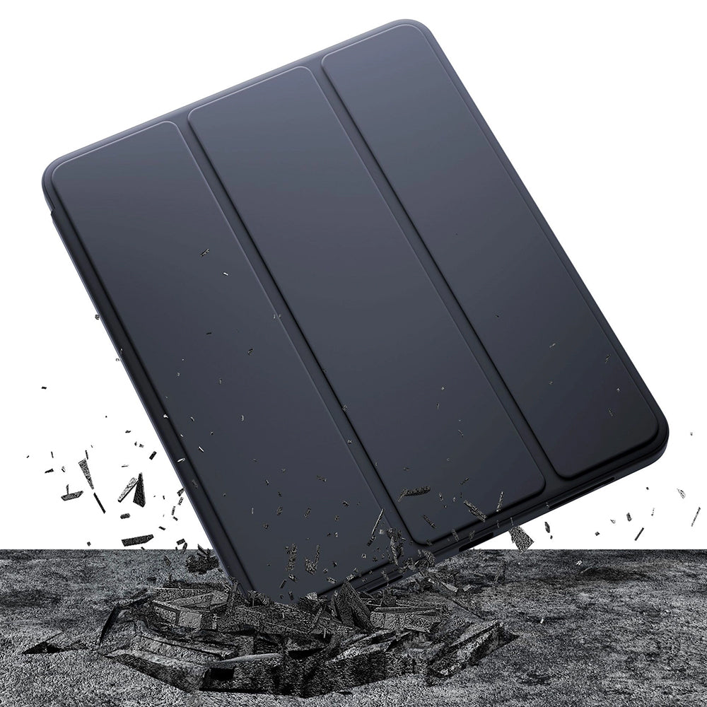 Husa pentru Apple iPad (2025) / (2022), 3MK, Soft Tablet, Neagra