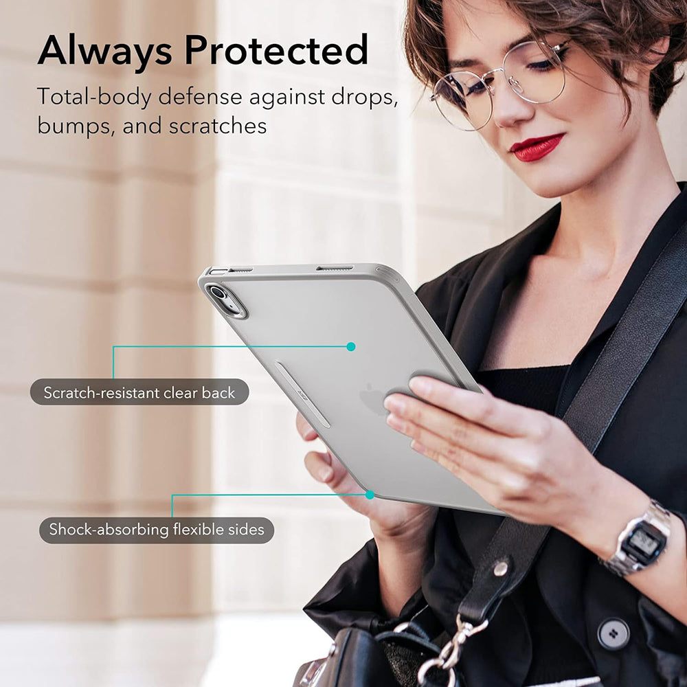 Husa pentru Apple iPad (2025) / (2022), ESR, Ascend Hybrid, Gri