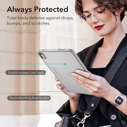 Husa pentru Apple iPad (2025) / (2022), ESR, Ascend Hybrid, Gri