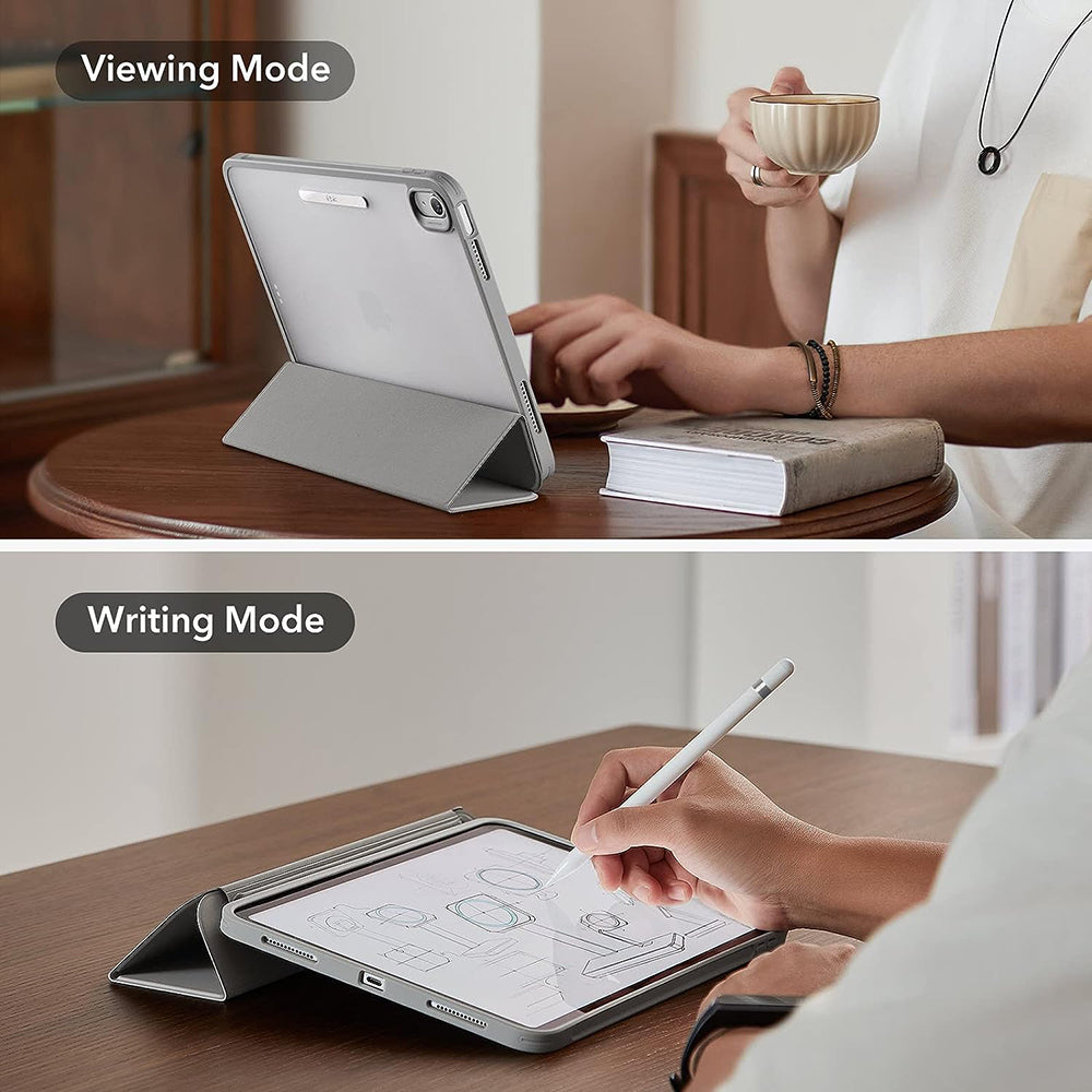 Husa pentru Apple iPad (2025) / (2022), ESR, Ascend Hybrid, Gri