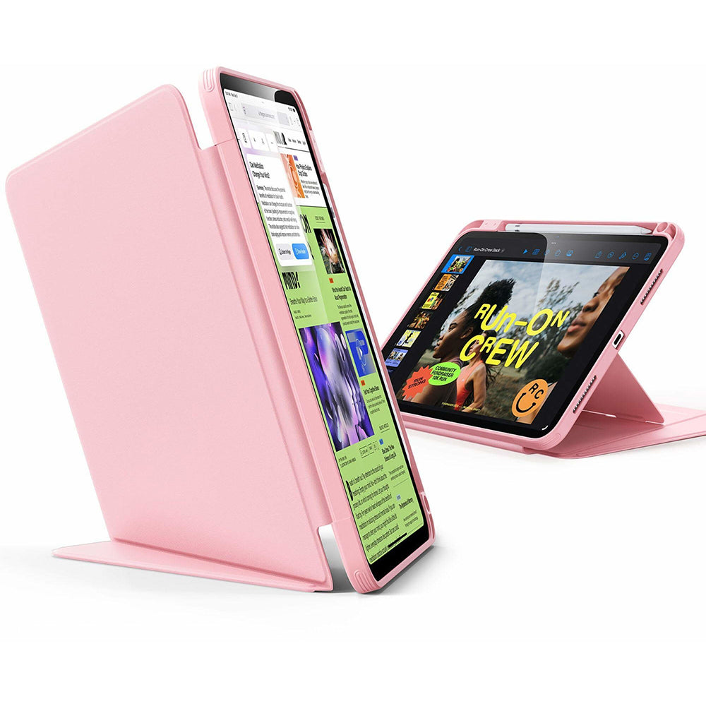 Husa pentru Apple iPad (2025) / (2022), ESR, Flip Hybrid, Roz