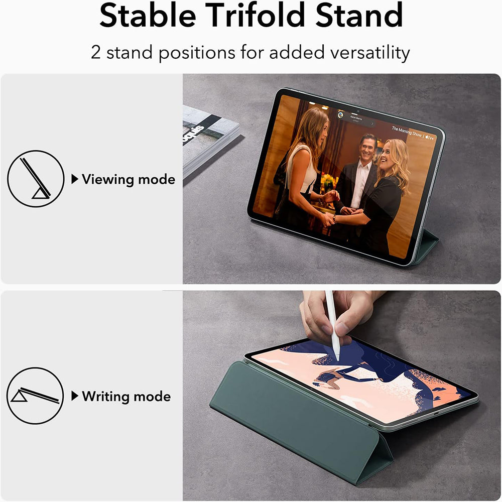 Husa pentru Apple iPad (2025) / (2022), ESR, Rebound, Verde Satinata