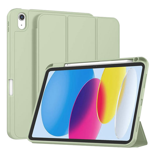 Husa pentru Apple iPad (2025) / (2022), Techsuit, Flex Trifold, Verde Matcha