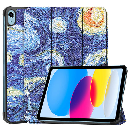 Husa pentru Apple iPad (2025) / (2022), Techsuit, FoldPro Starry Night, Multicolor