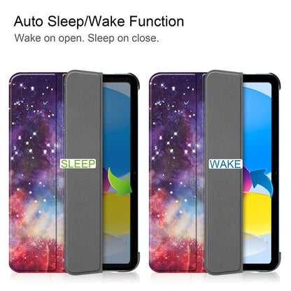 Husa pentru Apple iPad (2025) / (2022), Techsuit, FoldPro Starry Night, Multicolor