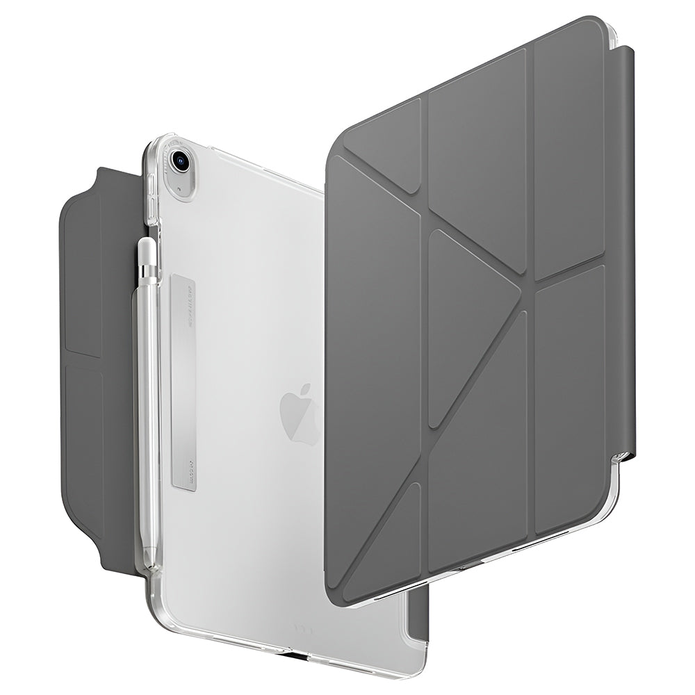 Husa pentru Apple iPad (2025), UNIQ, Camden Click, Gri