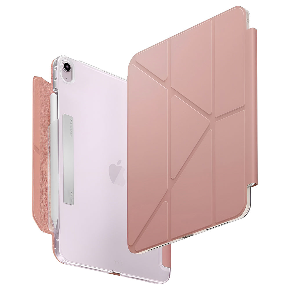 Husa pentru Apple iPad (2025), UNIQ, Camden Click, Roz