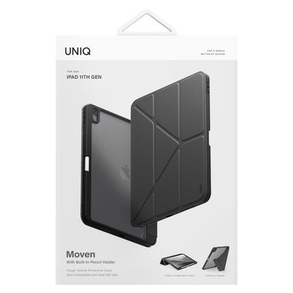 Husa pentru Apple iPad (2025), UNIQ, Moven, Neagra