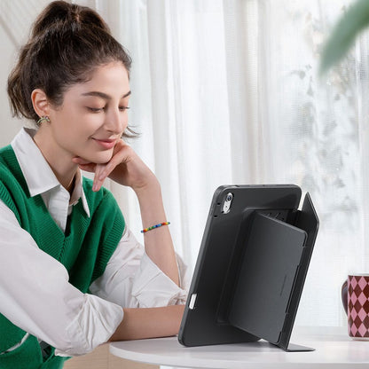 Husa pentru Apple iPad (2025) / (2022), ESR, Flip Hybrid, Neagra, Resigilata