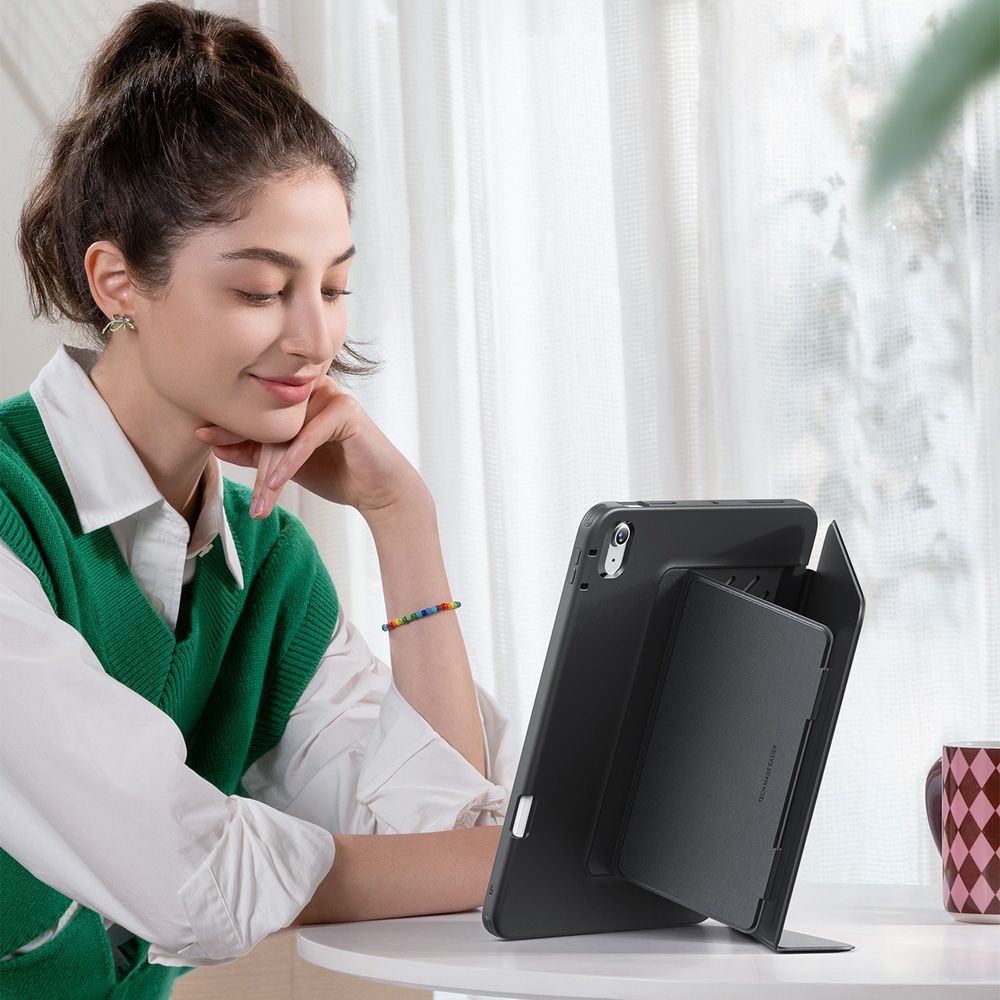 Husa pentru Apple iPad Air 11 (2025) / Air 11 (2024) / Air (2022) / Air (2020), ESR, Flip Hybrid, Neagra