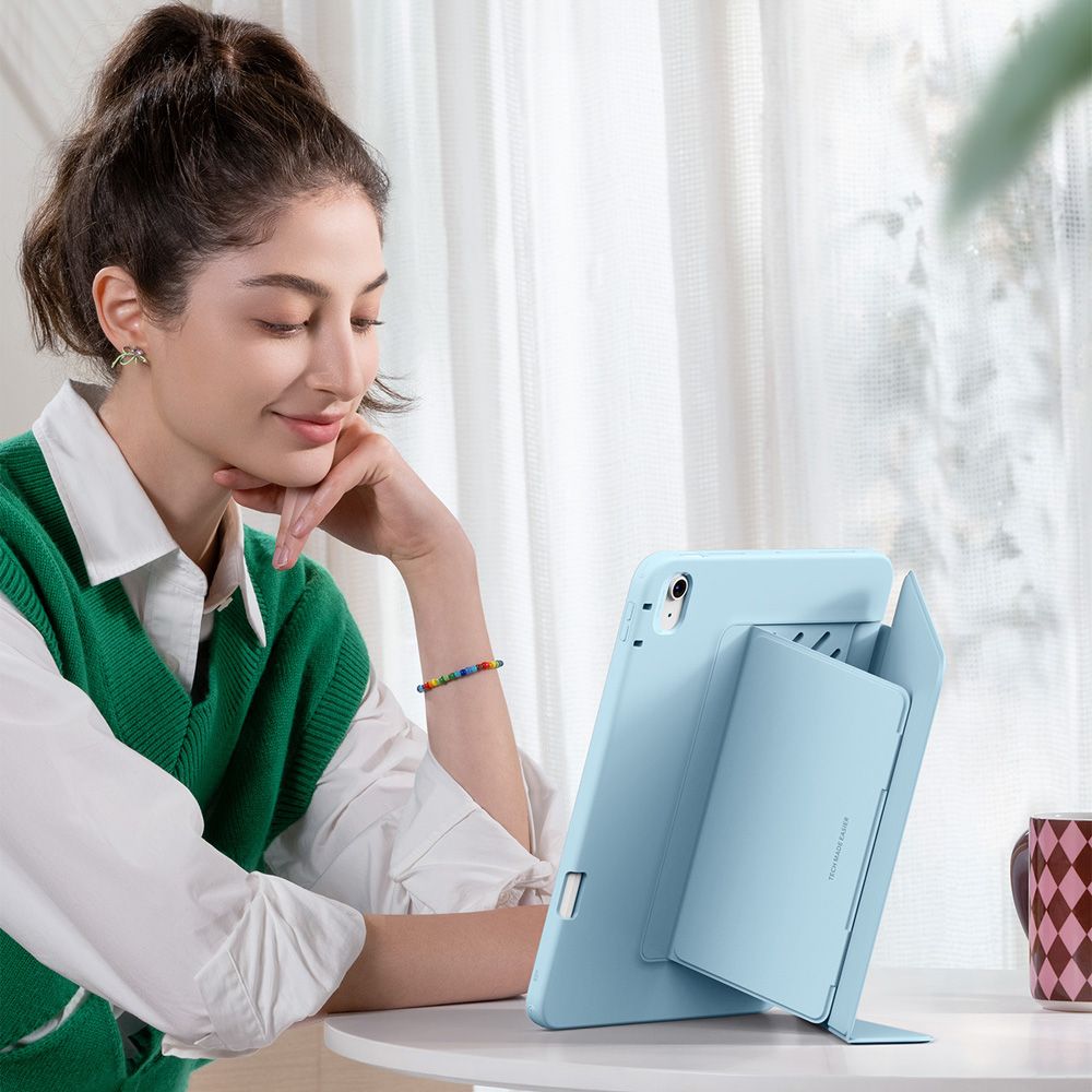 Husa pentru Apple iPad Air 13 (2025) / Air 13 (2024), ESR, Flip Hybrid, Albastra