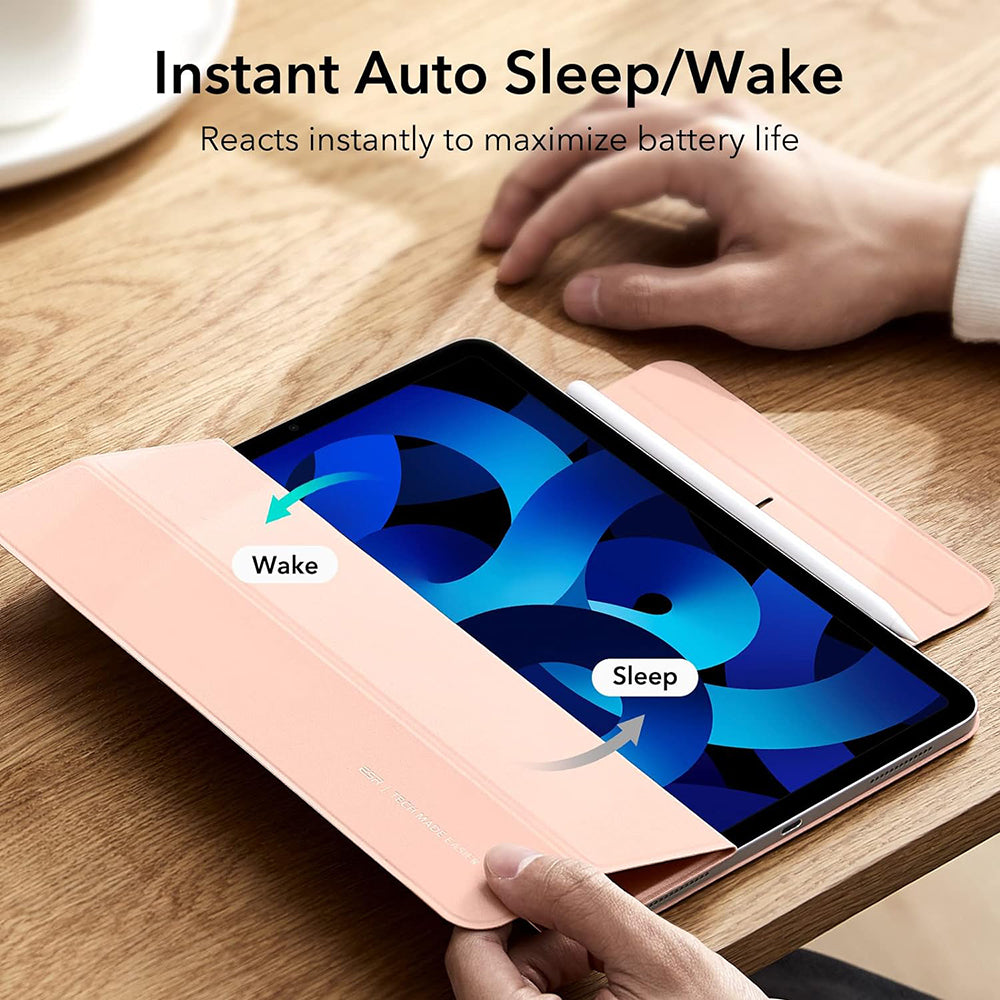 Husa pentru Apple iPad Air 11 (2024) / Air (2022) / Air (2020) / Pro 11 (2018), ESR, Rebound, Roz