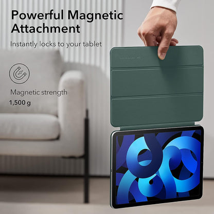 Husa pentru Apple iPad Air 11 (2024) / Air (2022) / Air (2020) / Pro 11 (2018), ESR, Rebound, Verde Satinata
