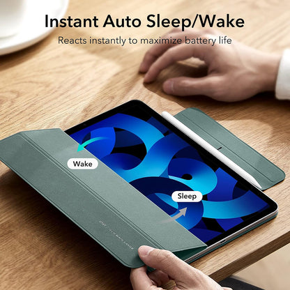 Husa pentru Apple iPad Air 11 (2024) / Air (2022) / Air (2020) / Pro 11 (2018), ESR, Rebound, Verde Satinata