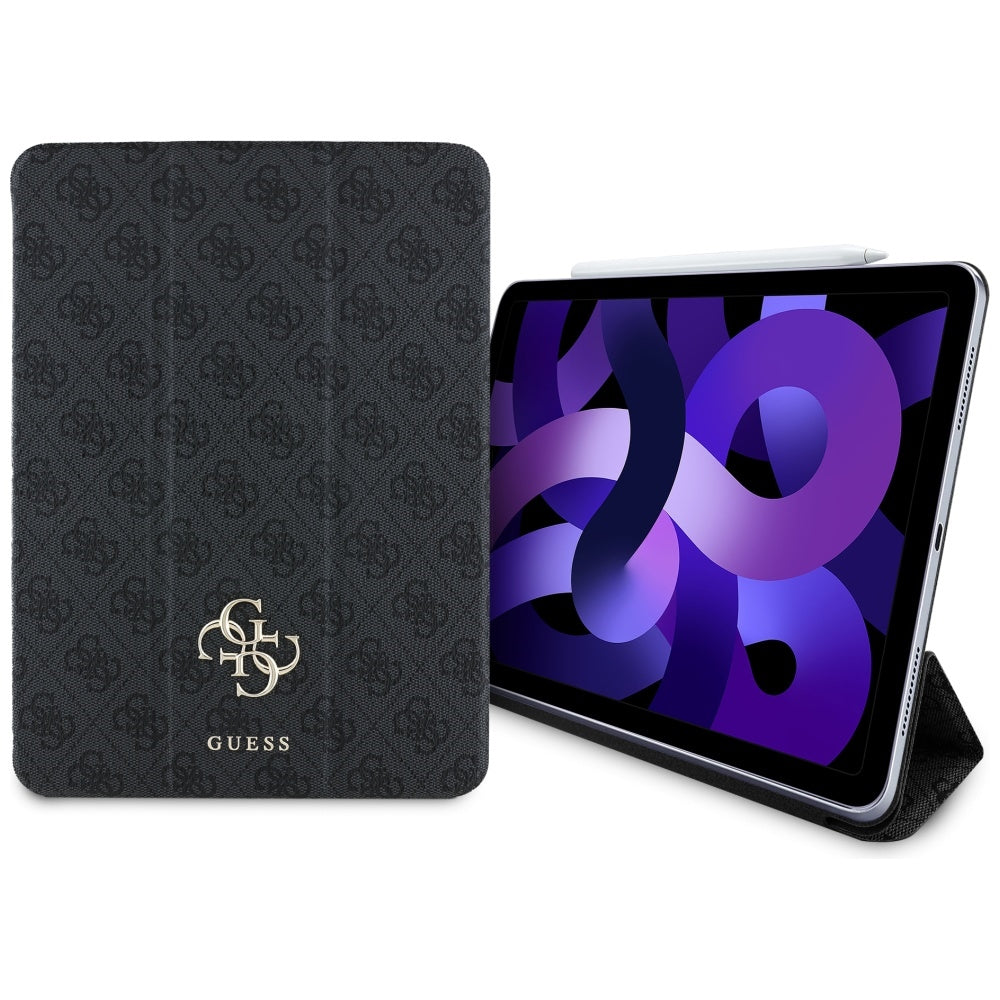 Husa pentru Apple iPad Air 11 (2025) / Air 11 (2024), Guess, 4G Big Logo, Neagra