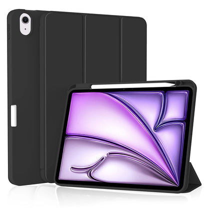 Husa pentru Apple iPad Air 11 (2026) / iPad Air 11 (2025) / Air 11 (2024), Techsuit, Flex Trifold, Neagra