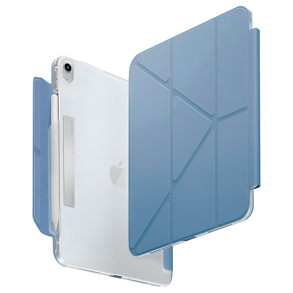 Husa pentru Apple iPad Air 11 (2026) / Air 11 (2025) / Air 11 (2024) / Air (2022) / Air (2020), UNIQ, Camden Click, Albastra Gri