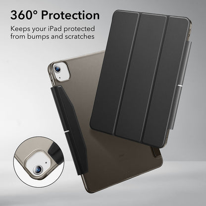 Husa pentru Apple iPad Air 13 (2026) / Air 13 (2025) / Air 13 (2024), ESR, Ascend Trifold, Neagra Satinata