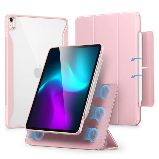 Husa pentru Apple iPad Air 13 (2026) / Air 13 (2025) / Air 13 (2024), ESR, Rebound Hybrid, Roz