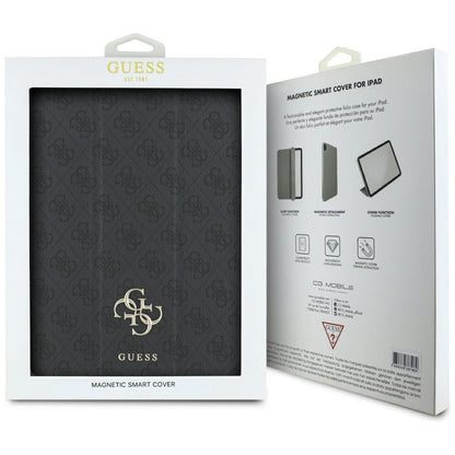 Husa pentru Apple iPad Air 13 (2025) / Air 13 (2024), Guess, 4G Big Logo, Neagra