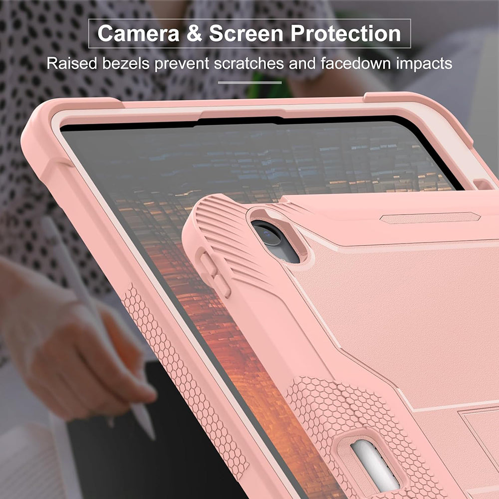 Husa pentru Apple iPad Air 13 (2026) / Air 13 (2025) / Air 13 (2024), Techsuit, Rugged TabShell, Neagra