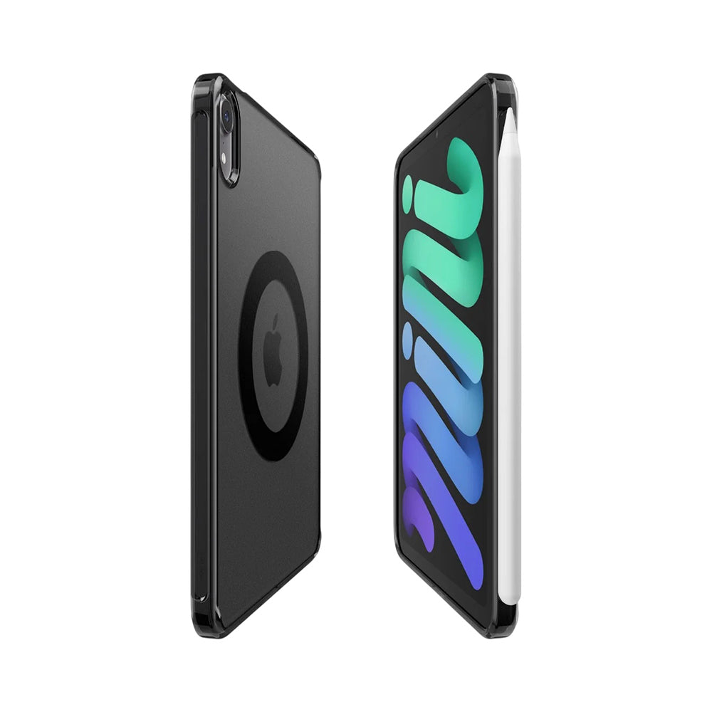 Husa pentru Apple iPad mini 2024 / mini 2021, Spigen, Ultra Hybrid MagFit, Neagra Satinata ACS11624