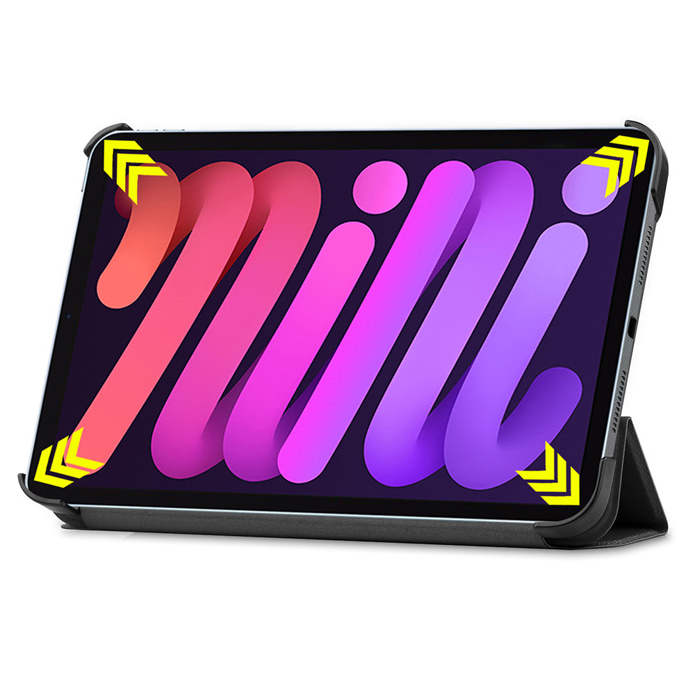 Husa pentru Apple iPad mini (2024) / mini (2021), Techsuit, FoldPro, Neagra