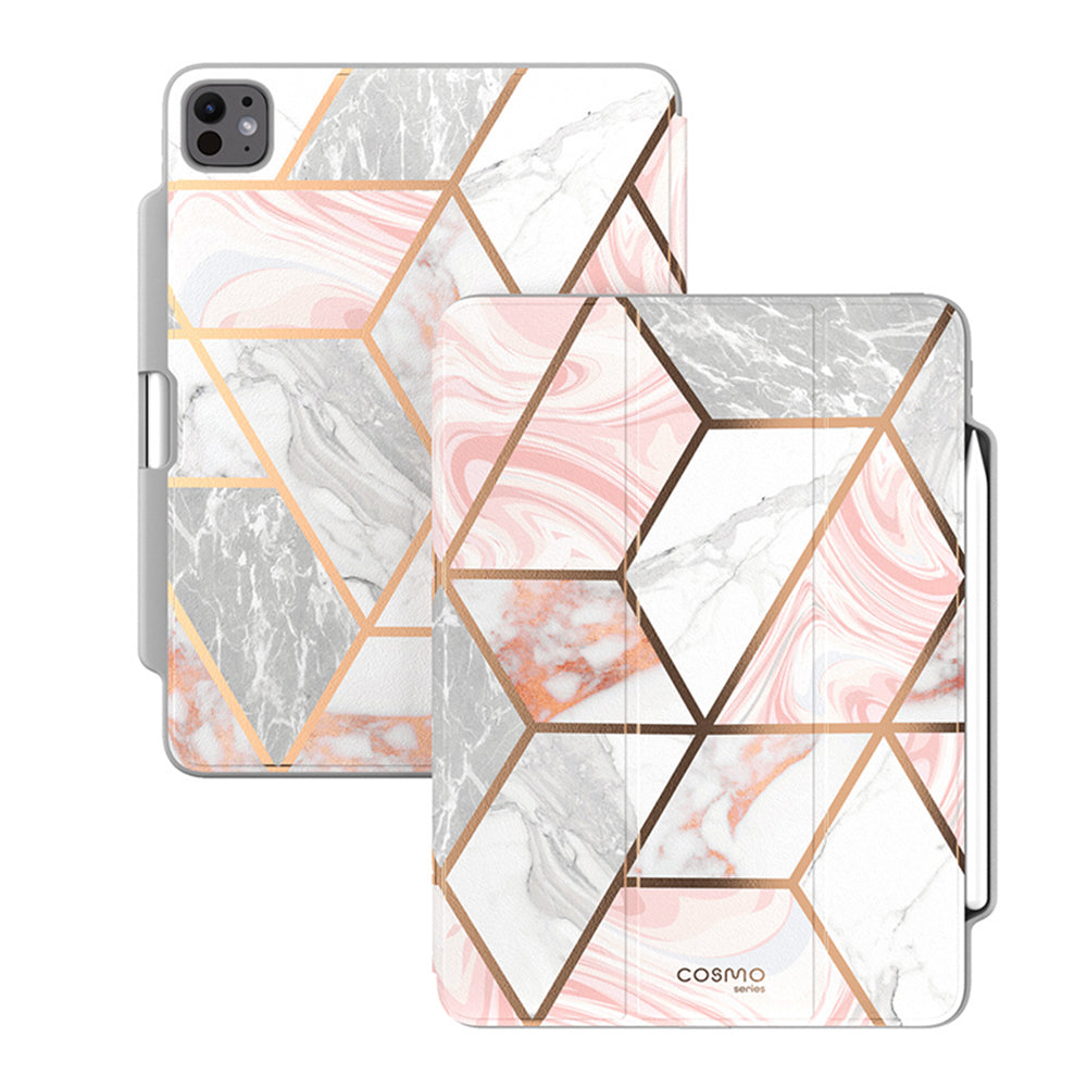 Husa pentru Apple iPad Pro 11 (2024), i-Blason, Cosmo, Roz