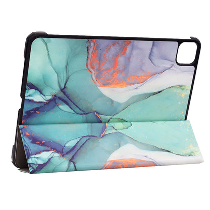 Husa pentru Apple iPad Pro 11 (2024), Techsuit, FoldPro Green Time, Multicolor